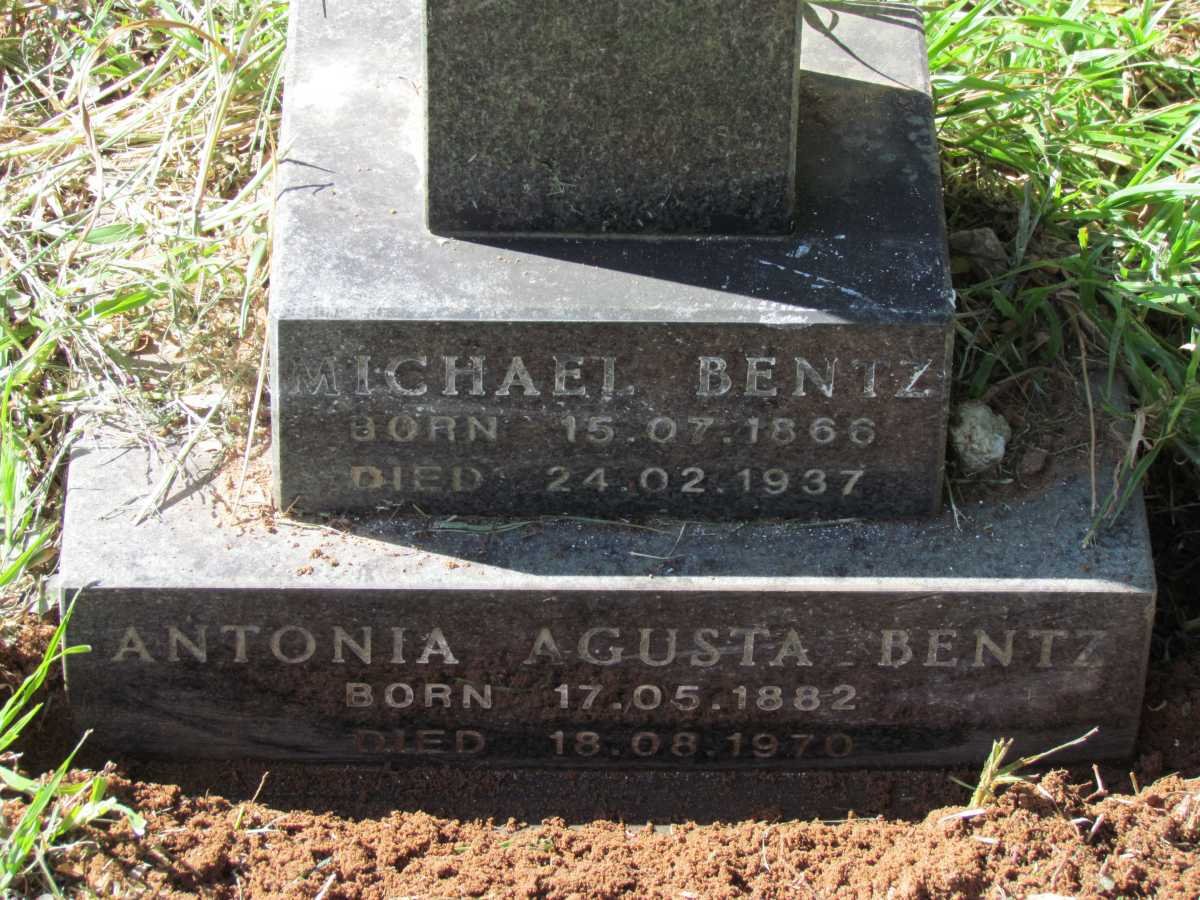 BENTZ Michael 1866-1937 :: BENTZ Antonia Augusta 1882-1970
