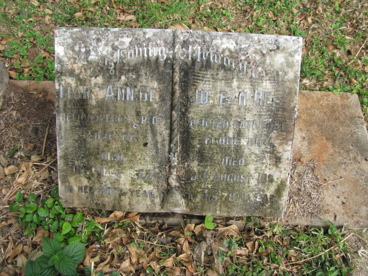 BEE Joseph -1964 &amp; Mary Ann -1962