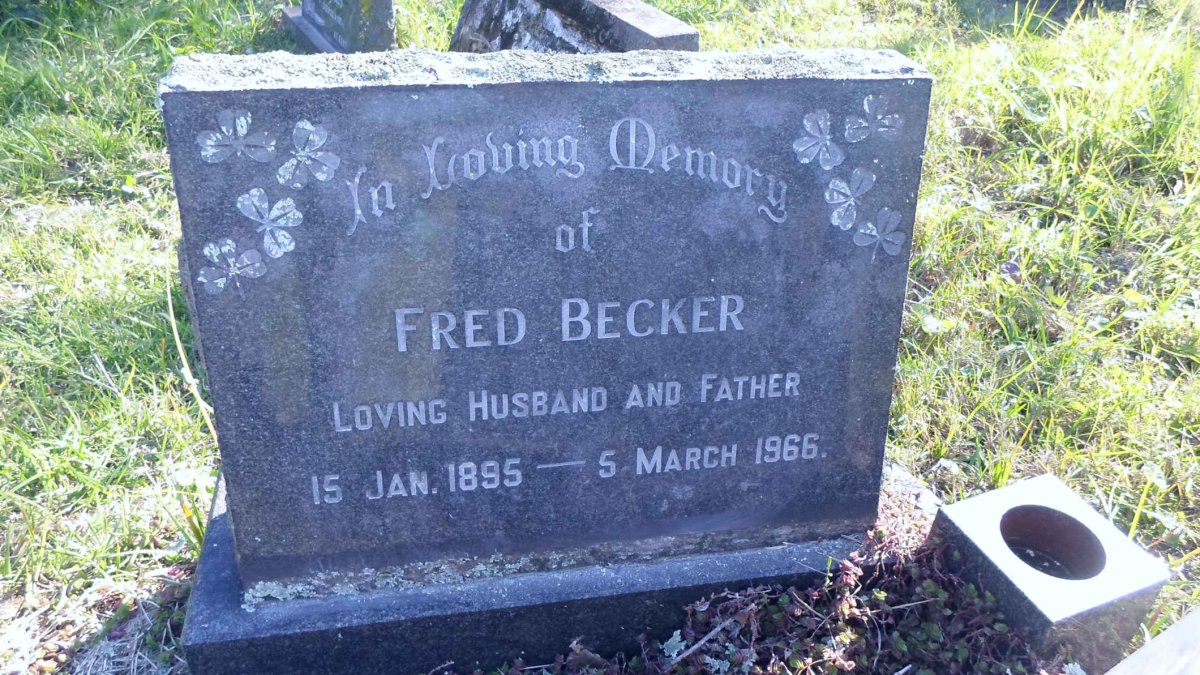   BECKER Fred 1895-1966