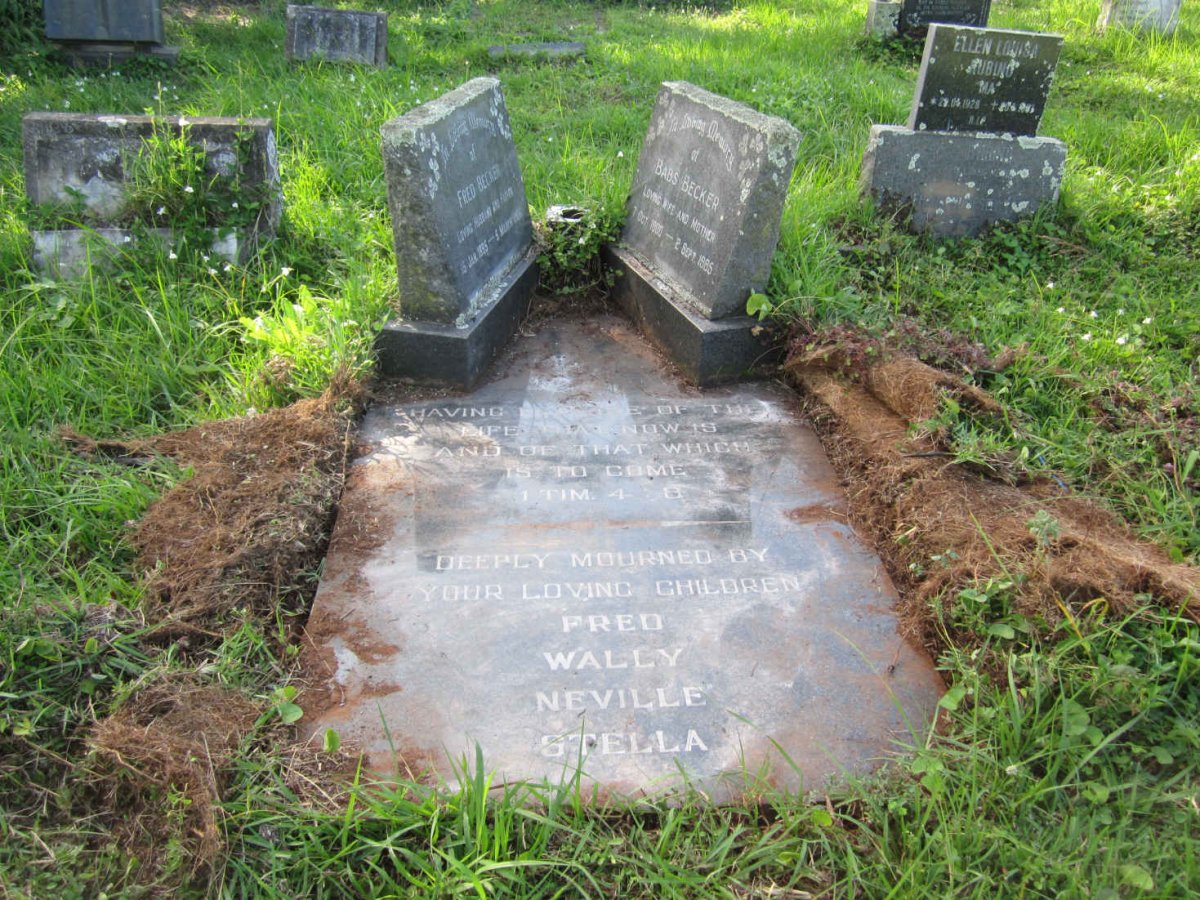 BECKER Fred 1895-1966 &amp; Babs 1900-1985