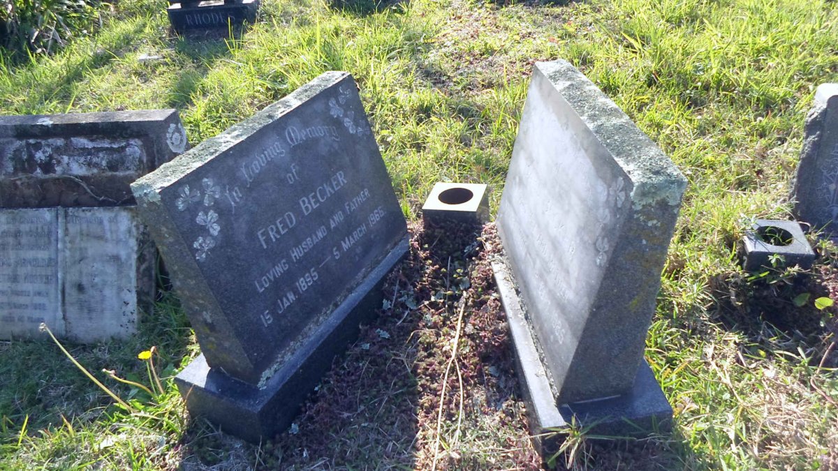 BECKER Fred 1895-1966 &amp; Babs 1900-1985