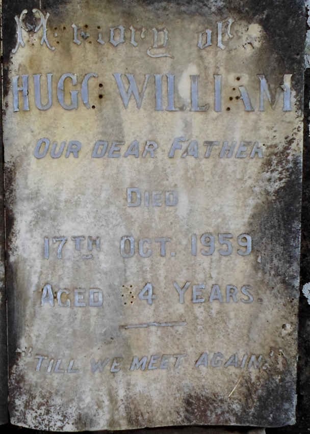 BEHM Hugo William -1959