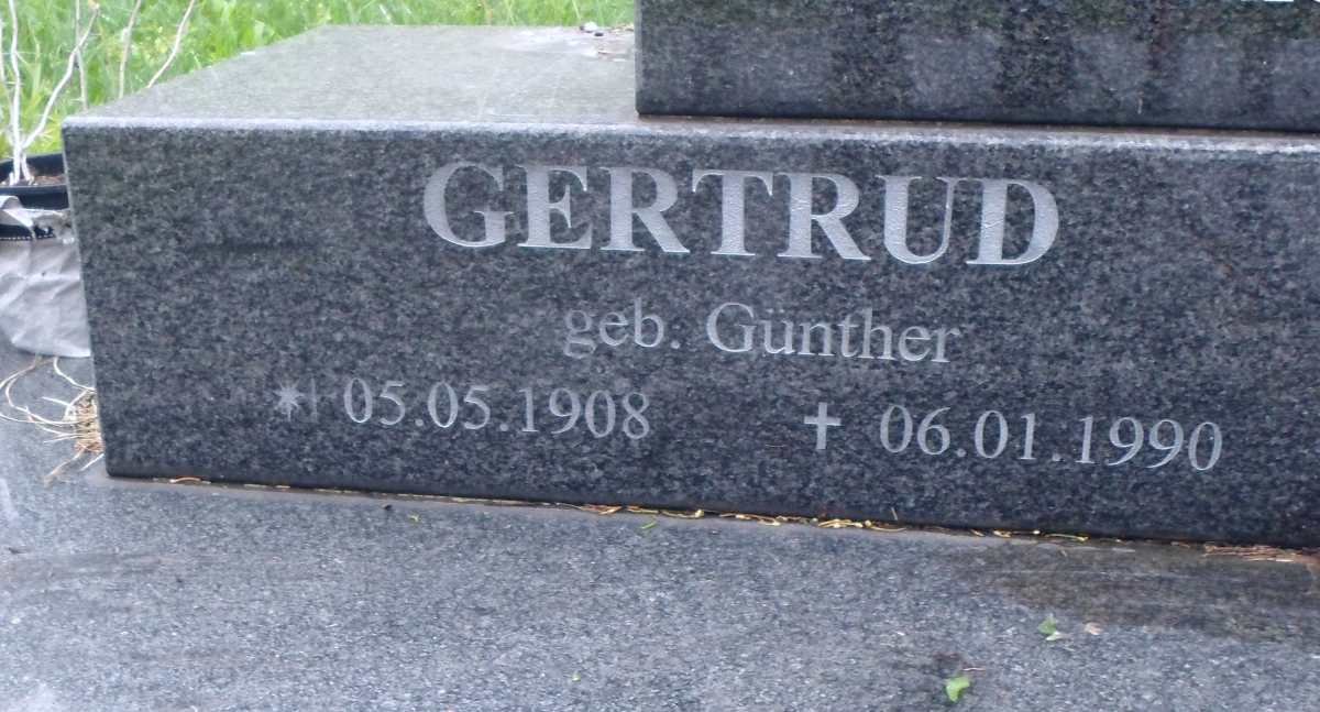 BEIER Gertrud 1908-1990