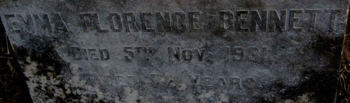 BENNETT Emma Florence -1931