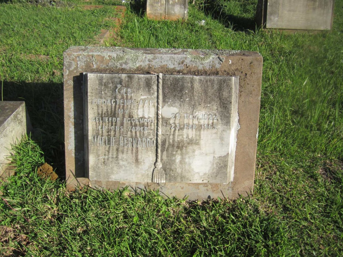 BERNARDO Willie 1922-1963
