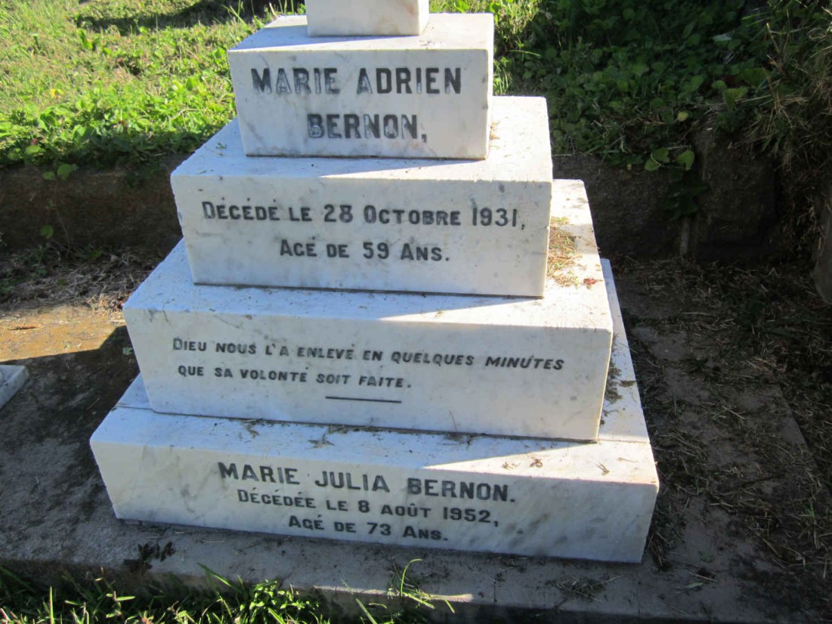 BERNON Marie Adrien -1931 :: BERNON Marie Julia -1952
