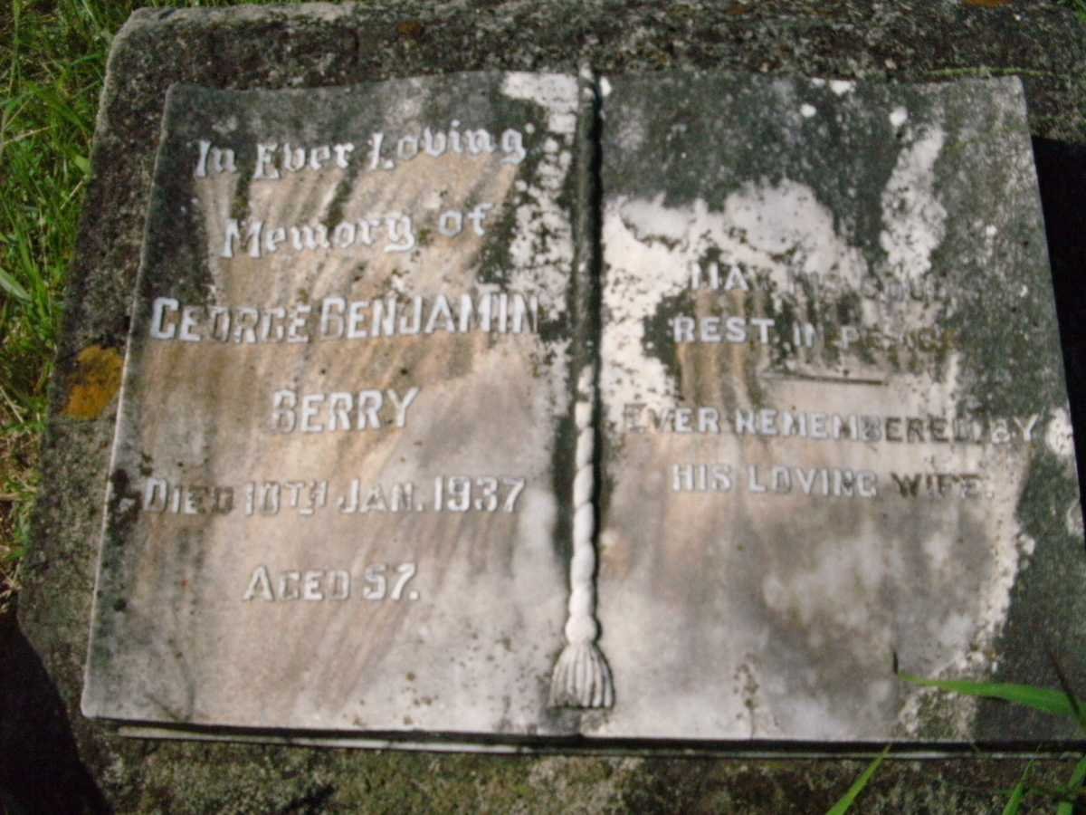 BERRY George Benjamin -1937