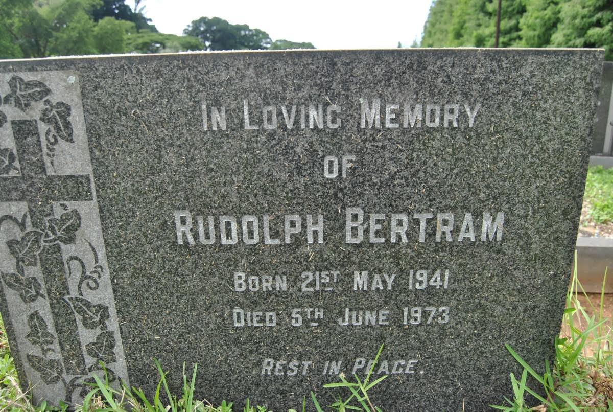 BERTRAM Rudolph 1941-1973