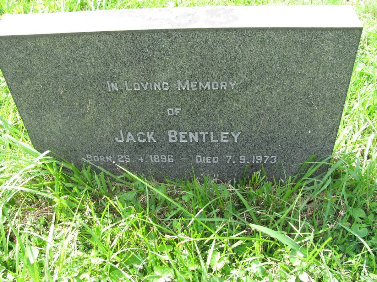 BENTLEY Jack 1896-1973