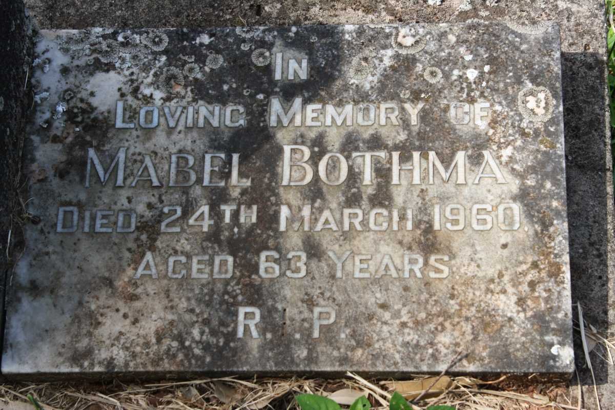 BOTHMA Mabel -1960