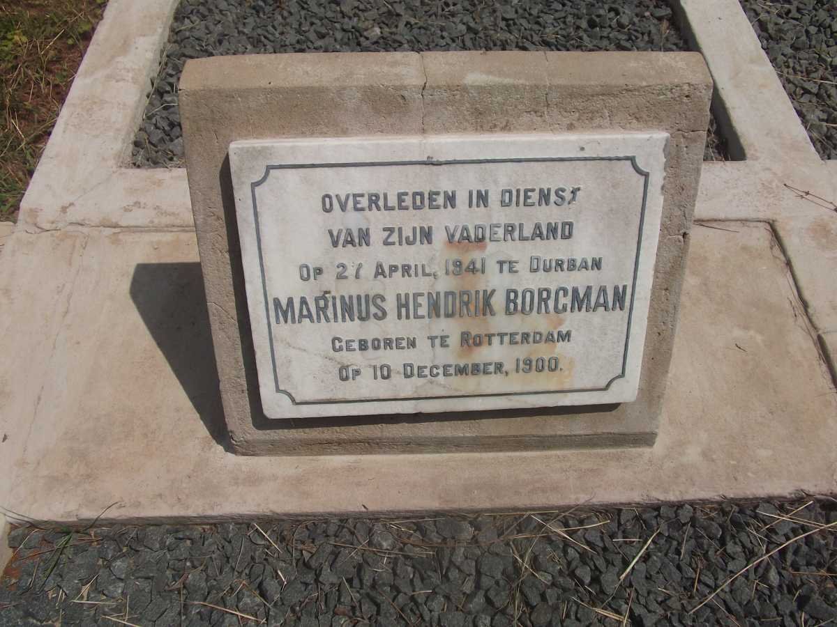 BORGMAN Marinus Hendrik 1900-1941