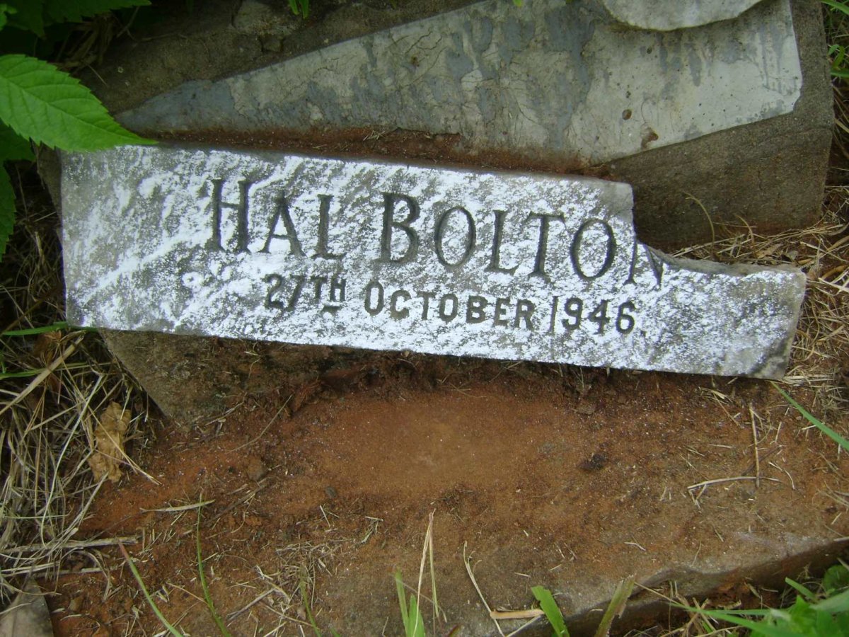 BOLTON Harold William -1946