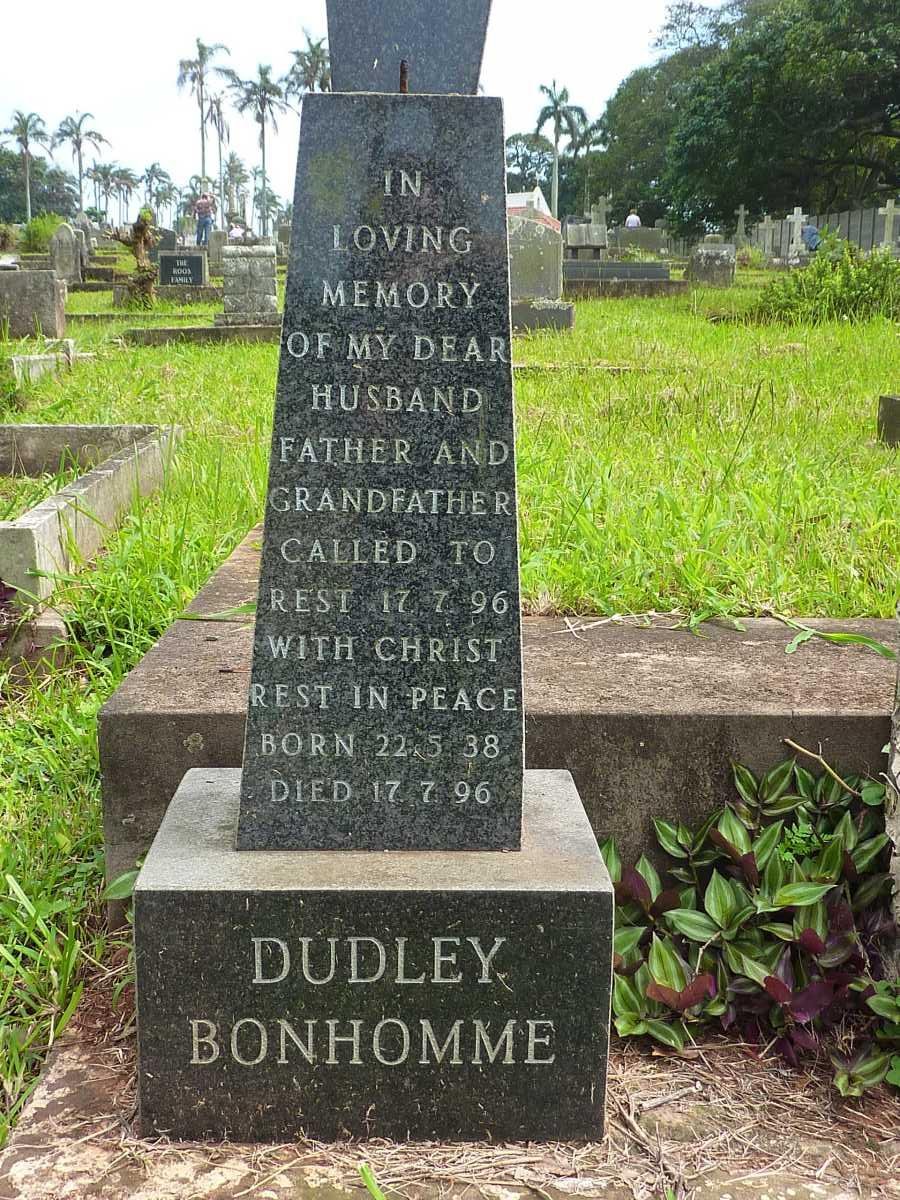 BONHOMME Dudley  1938-1996