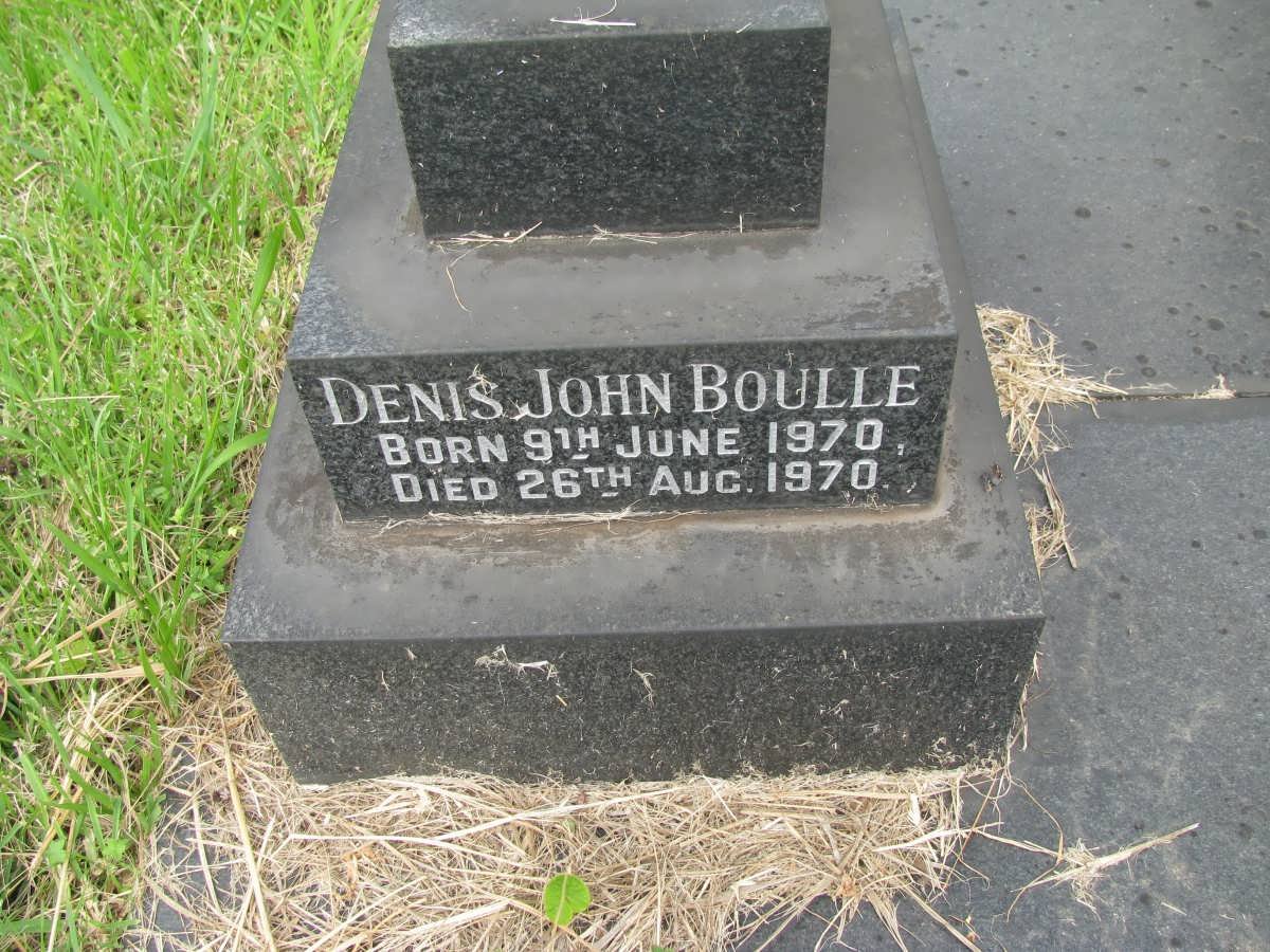 BOULLE Denis John 1970-1970