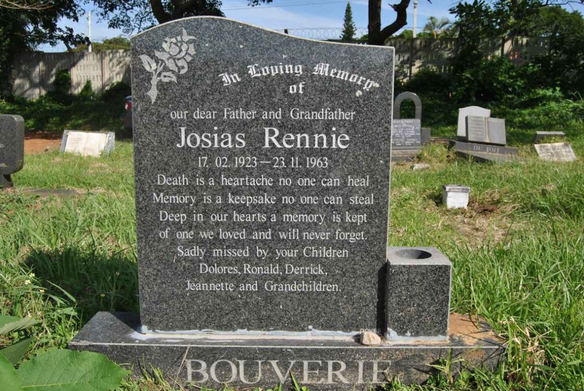 BOUVERIE Josias Rennie 1923-1963