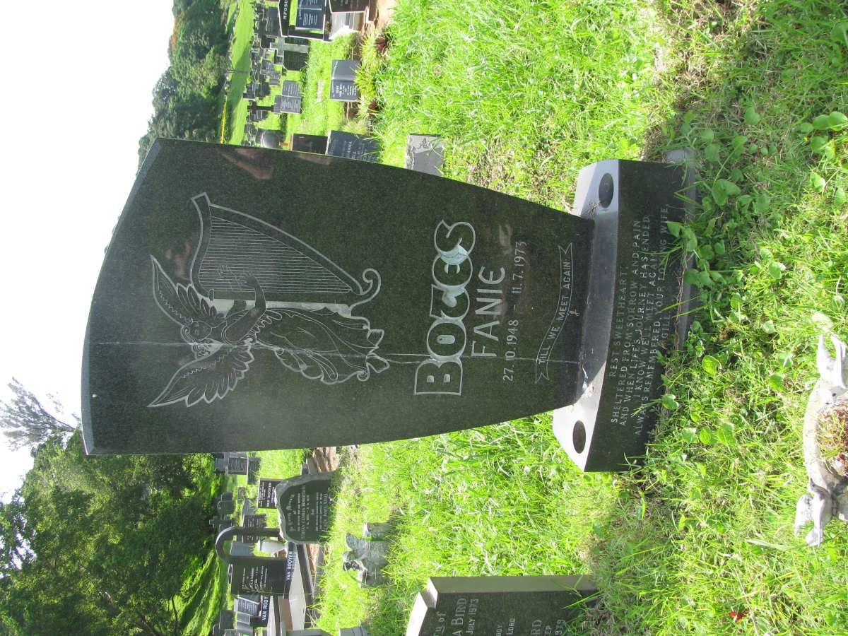 BOTES Fanie 1948-1973