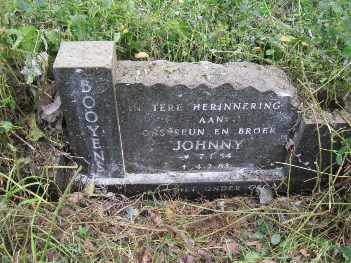 BOOYENS Johnny 1954-1983