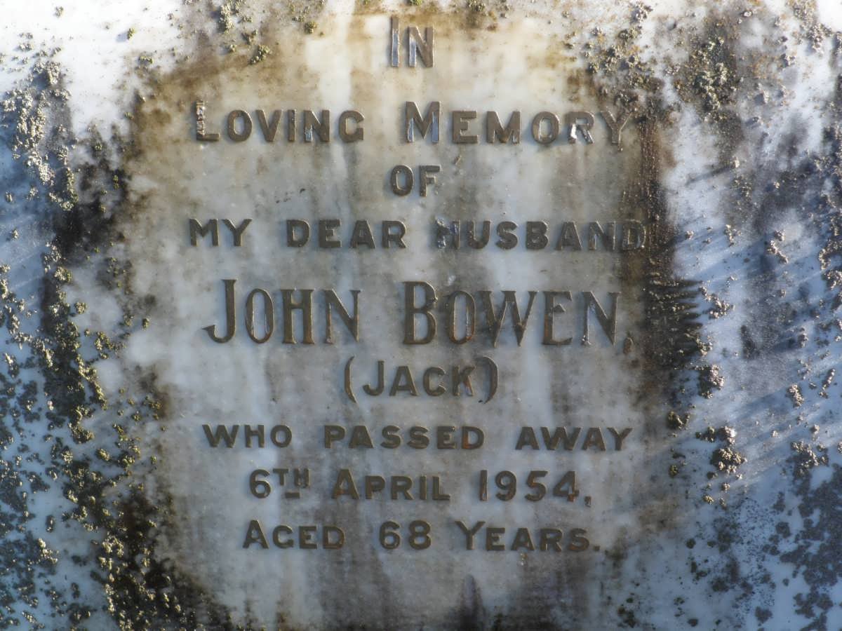 BOWEN John -1954