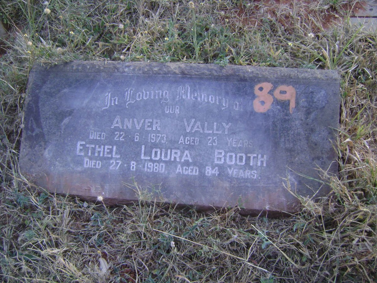 BOOTH Ethel Loura -1980 :: VALLY Anver -1973