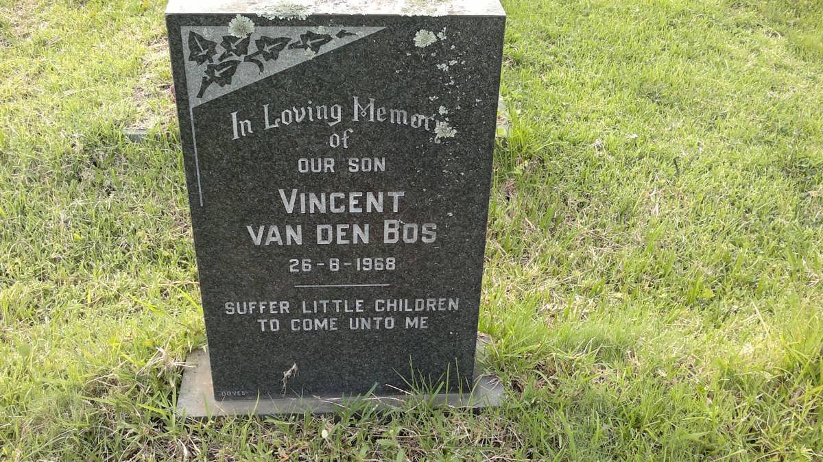BOS Vincent, van den -1968
