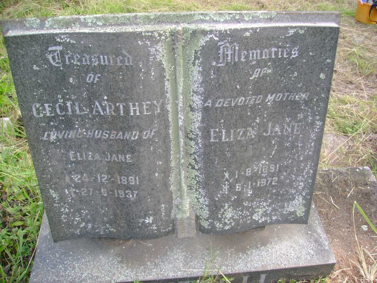 BOUTELL Cecil Arthey 1891-1937 &amp; Eliza Jane 1891-1972