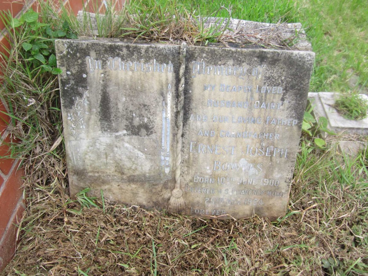 BOWLES Ernest Joseph 1900-1964