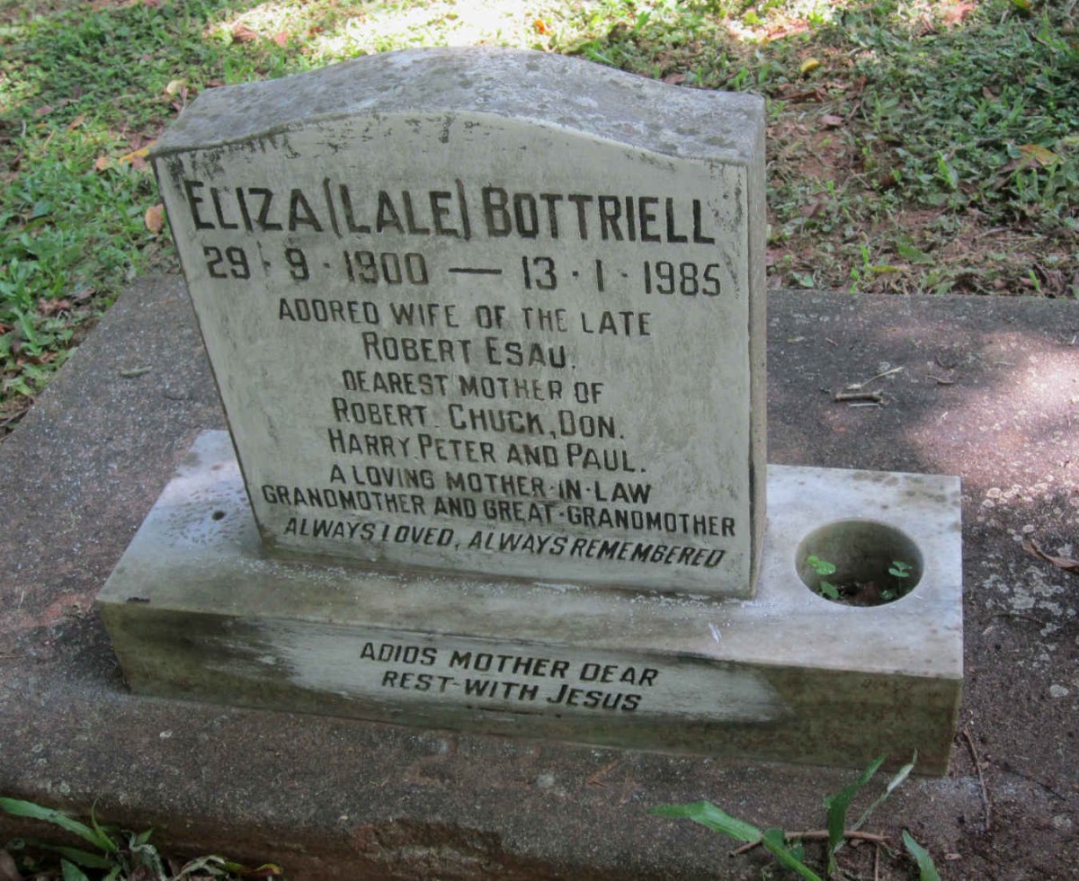 BOTTRIELL Eliza 1900-1985