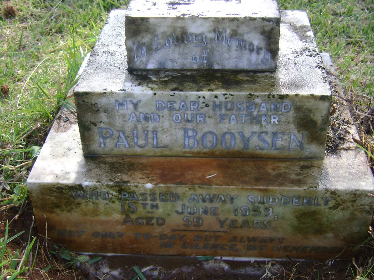 BOOYSEN Paul -1959