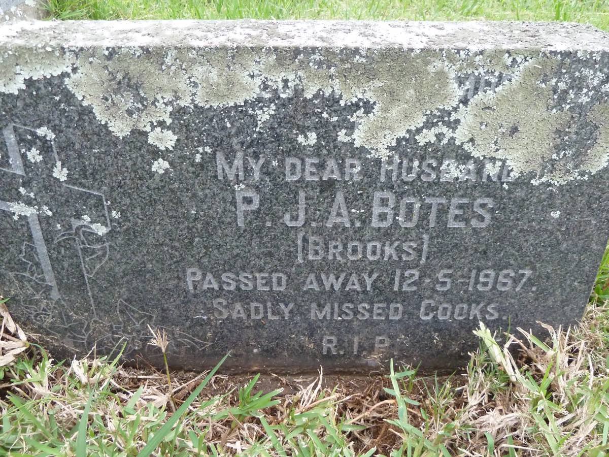 BOTES P.J.A. -1967