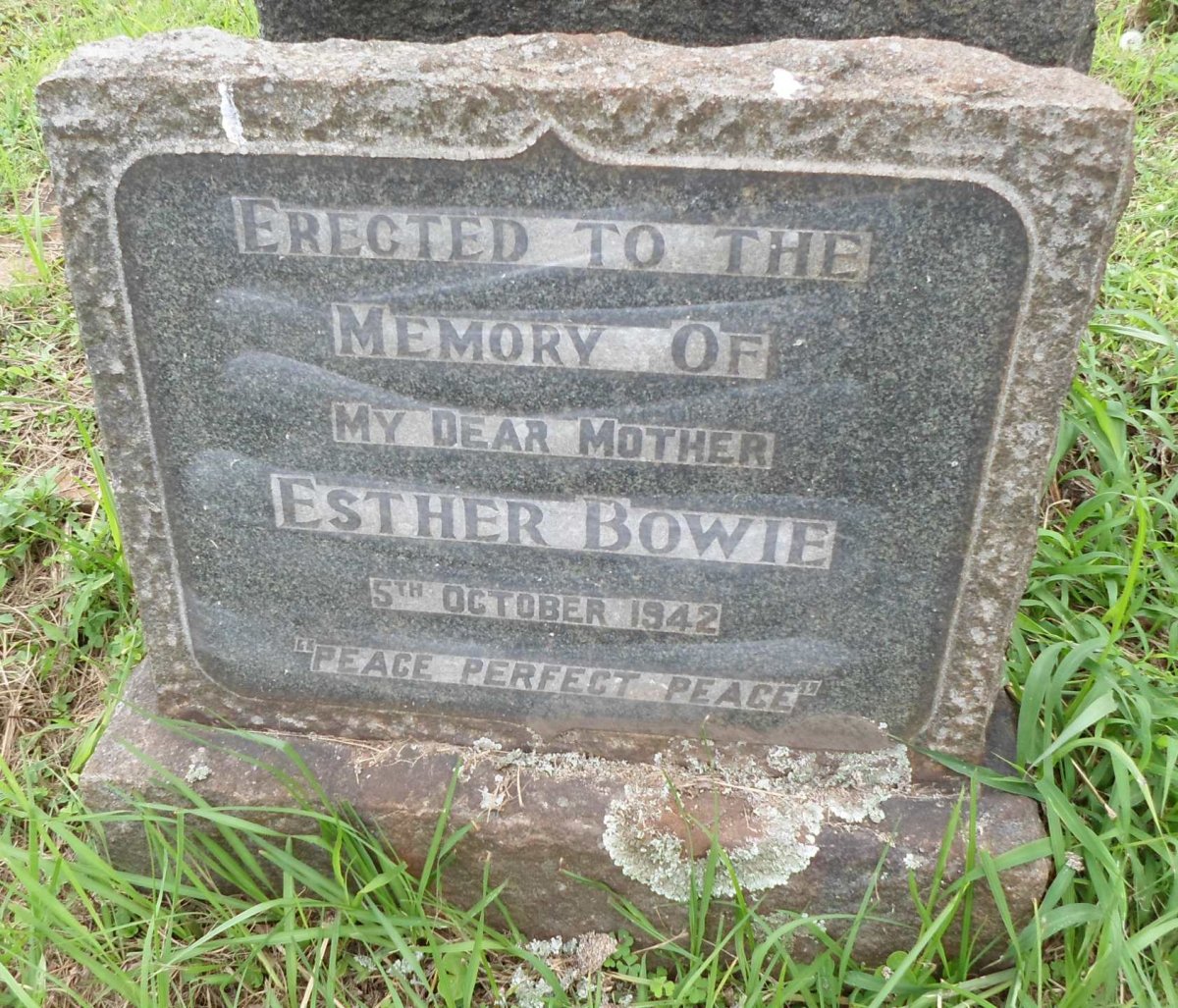 BOWIE Esther -1942