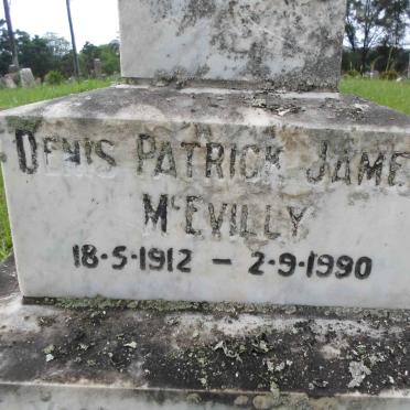McEVILLY Denis Patrick James 1912-1990