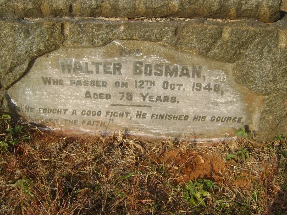 BOSMAN Walter -1946