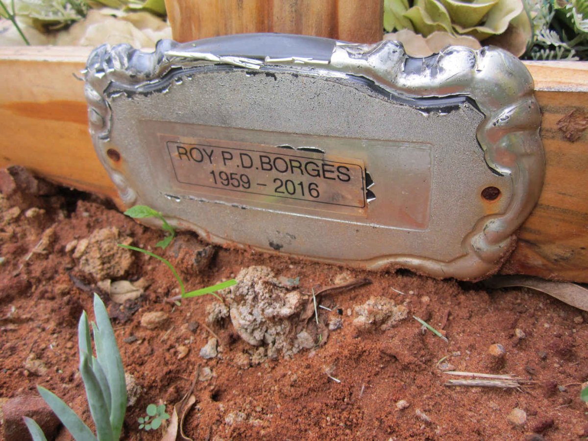 BORGES Roy P.D. 1959-2016
