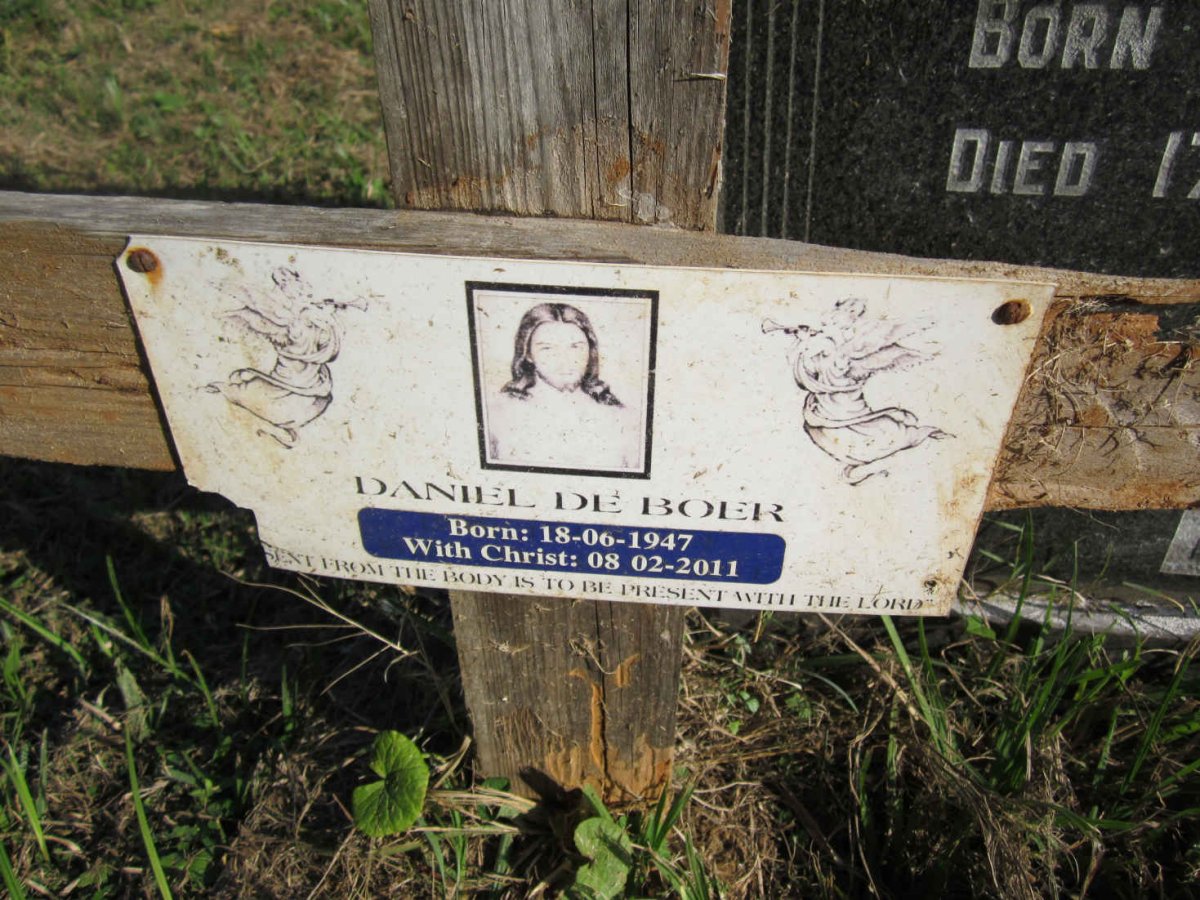 BOER Daniel, de 1947-2011