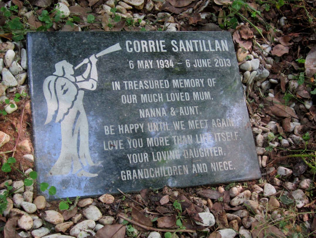 SANTILLAN Corrie 1934-2013
