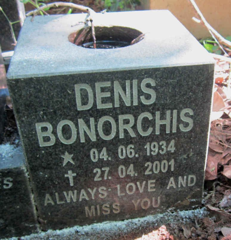 BONORCHIS Denis 1934-2001