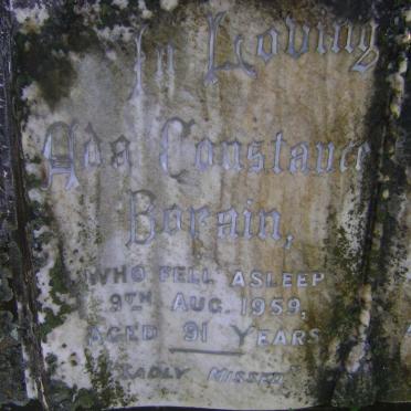 BORAIN Ada Constance -1959