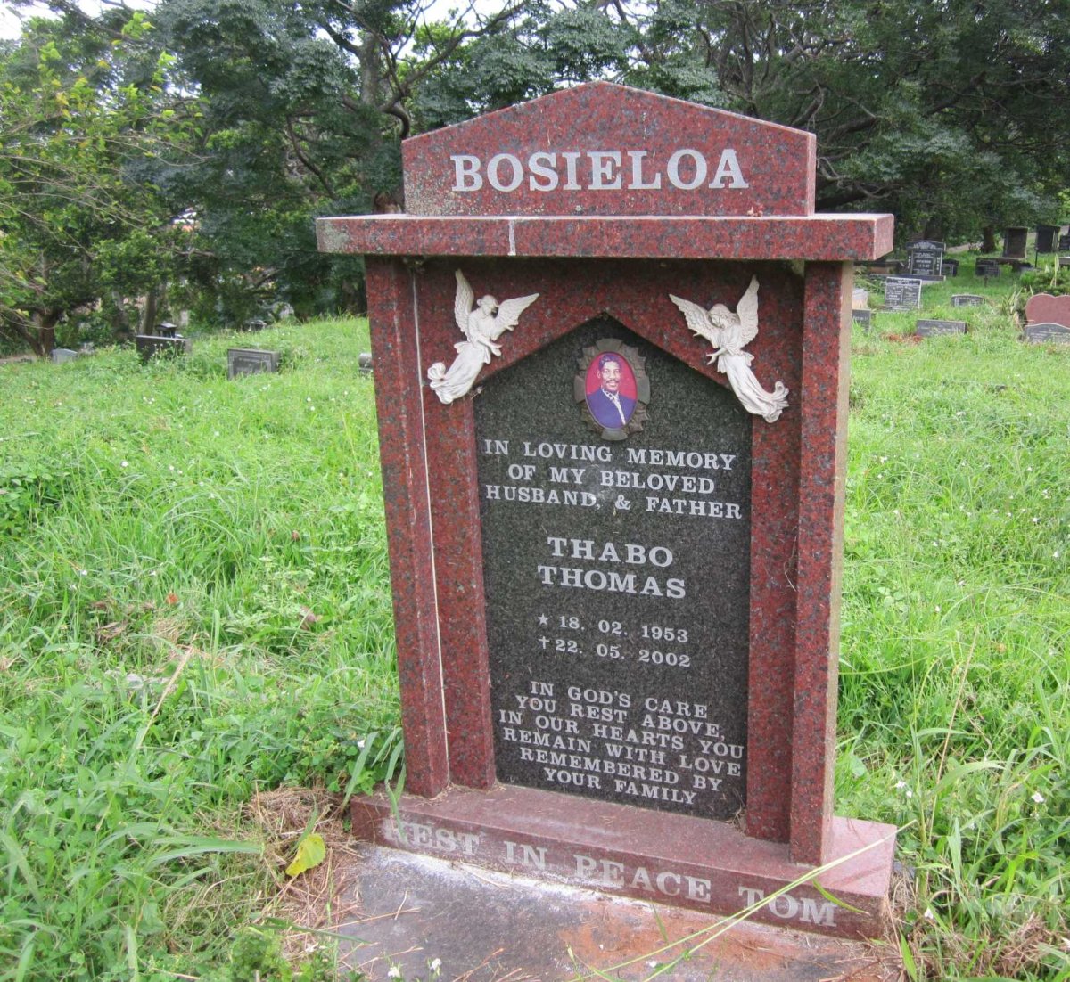 BOSIELOA Thabo Thomas 1953-2002