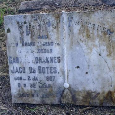 BOTES Gabriel Johannes -1987