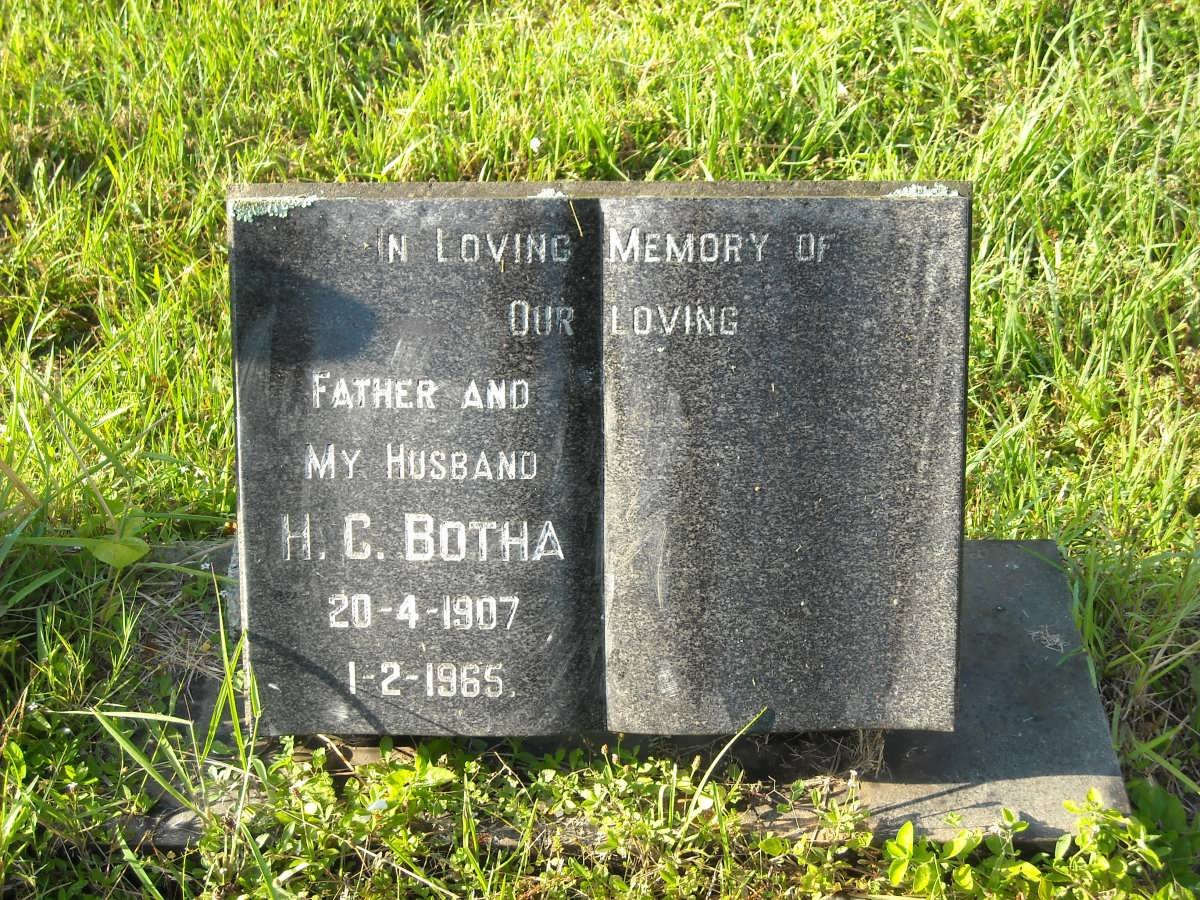 BOTHA H.G. 1907-1965