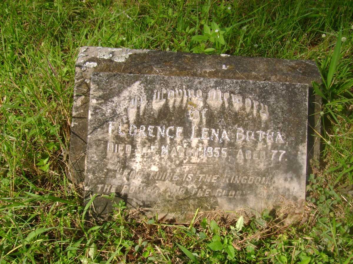 BOTHA Florence Lena -1955
