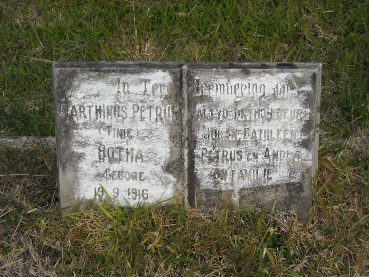 BOTHA Marthinus Petrus 1916-