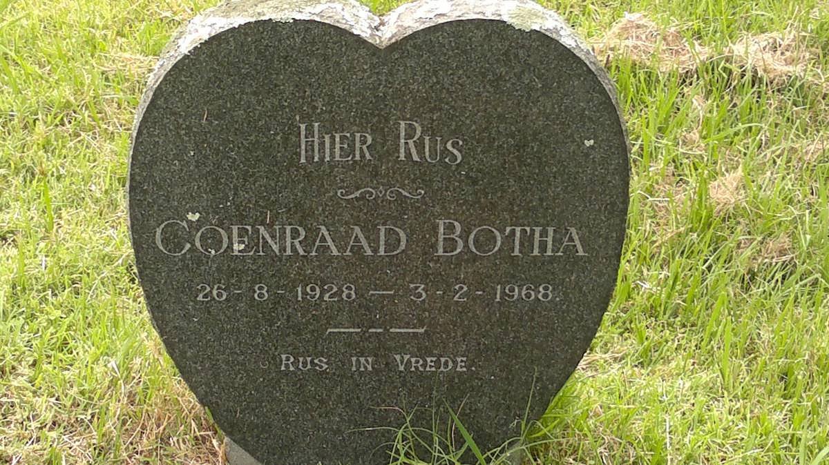 BOTHA Coenraad 1928-1968