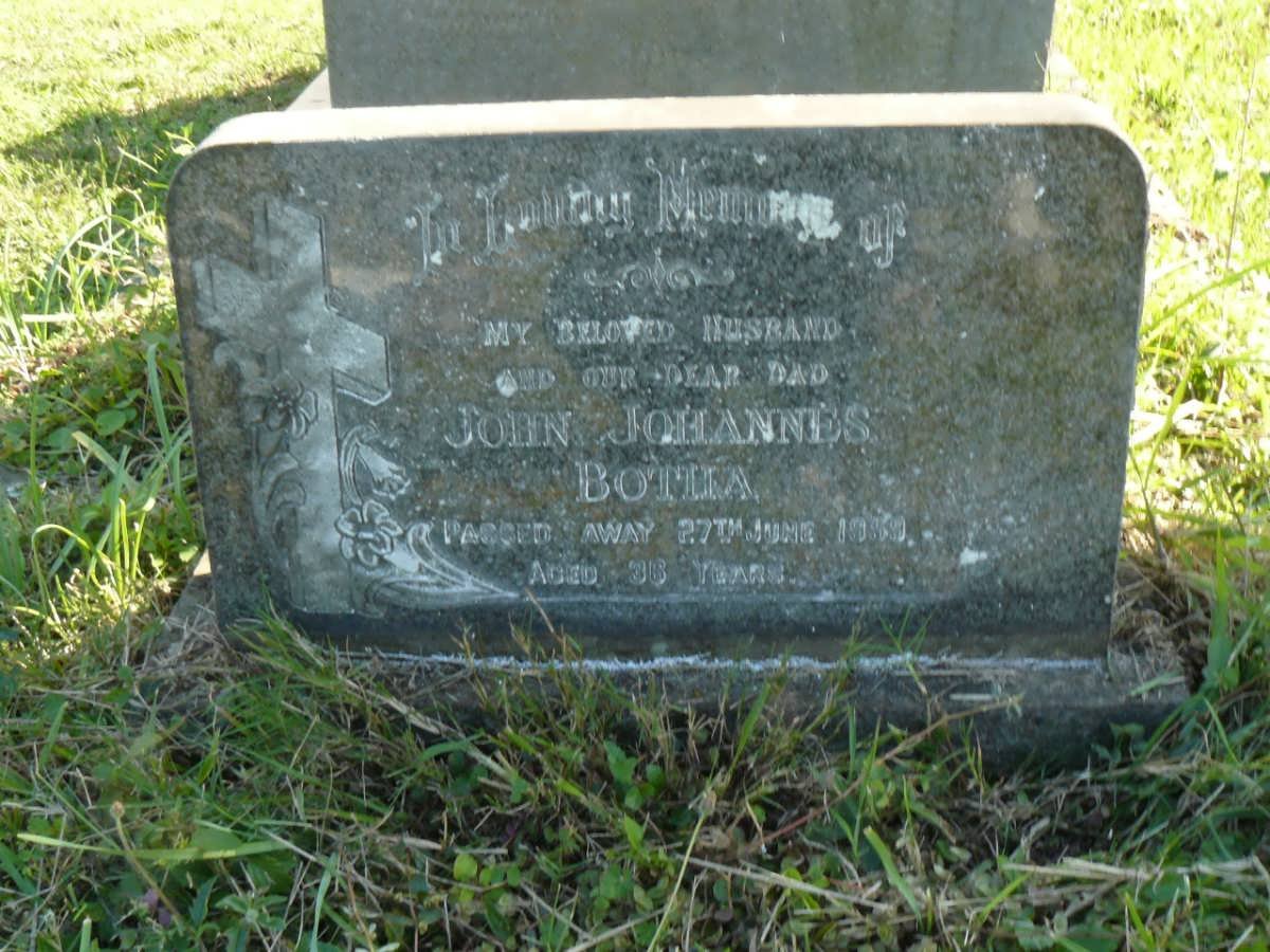 BOTHA John Johannes -1959