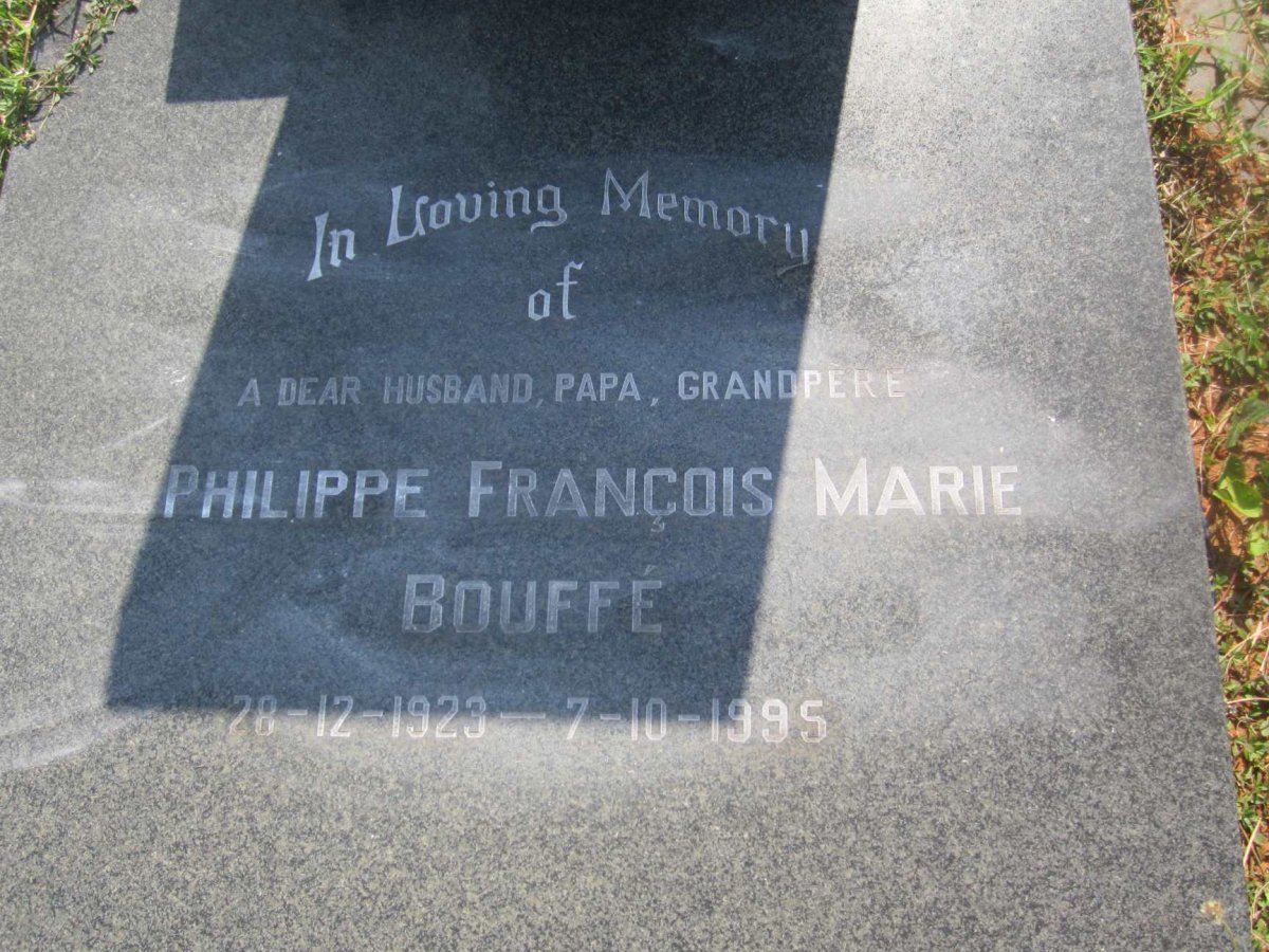 BOUFFE Philippe Francois Marie 1923-1995