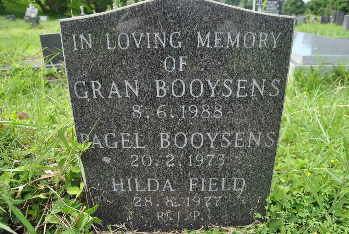 BOOYSENS Gran -1988 :: BOOYSENS Ragel -1973 :: FIELD Hilda -1977