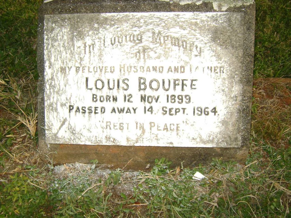 BOUFFE Louis 1899-1964