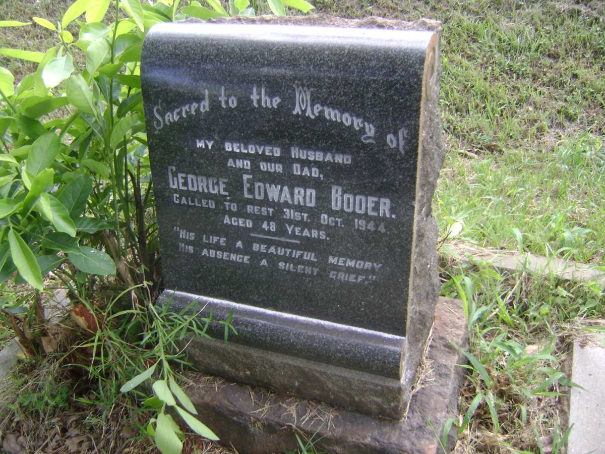 BODER George Edward -1944
