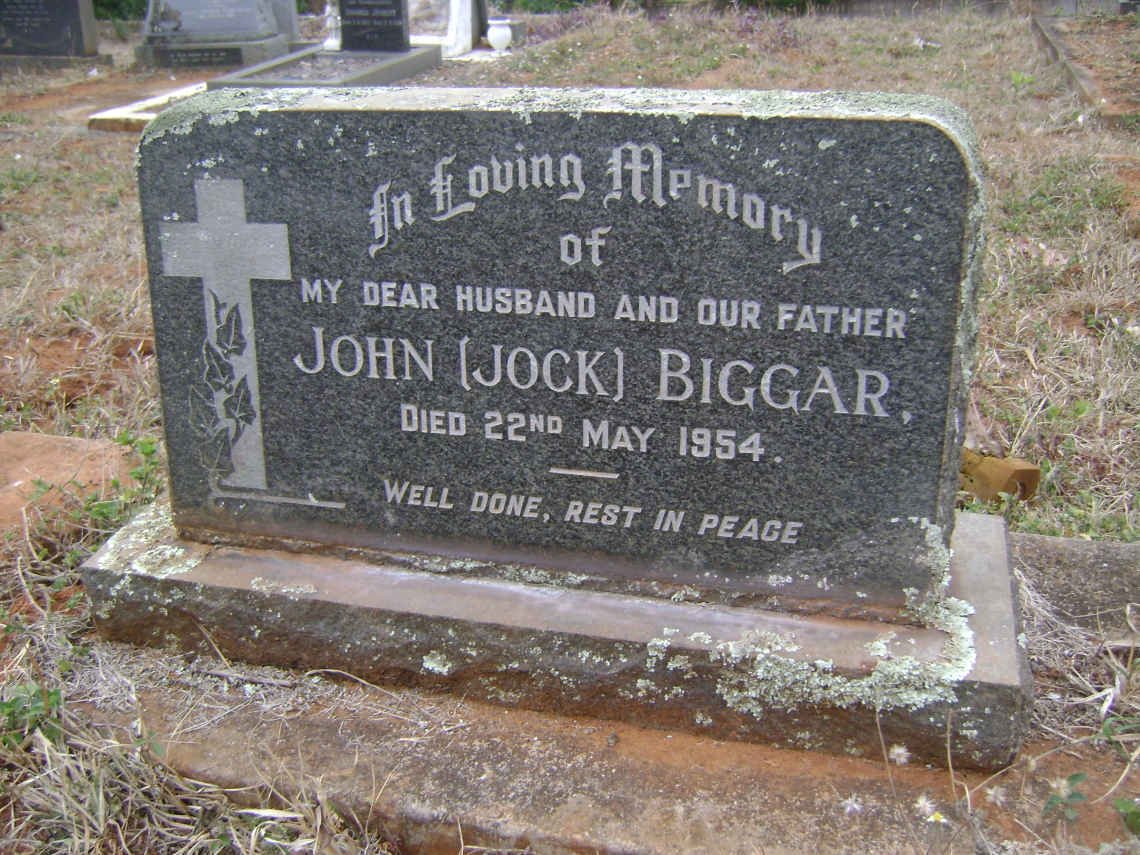 BIGGAR John -1954