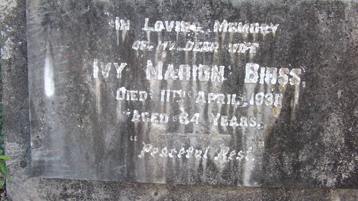 BIRSS Ivy Marion -1931
